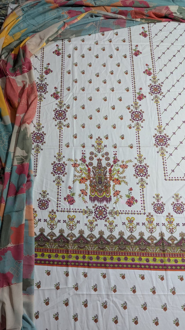 Printed Lawn  2 PIECE | MNM 03