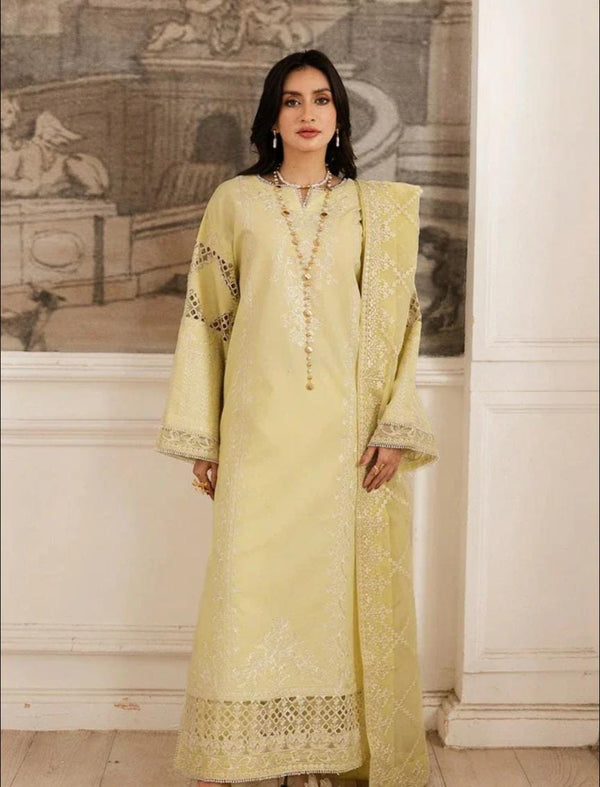 Embroided Lawn Dress 3 PIECE | FS-50104
