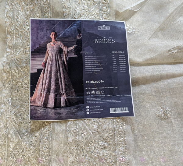 Afrozeh brides maxi 4178