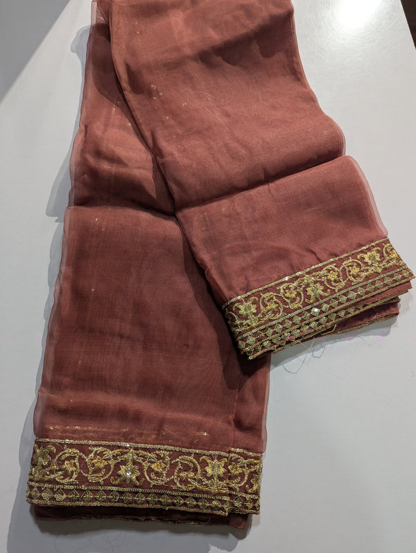 MnM Organza Dupatta 3455