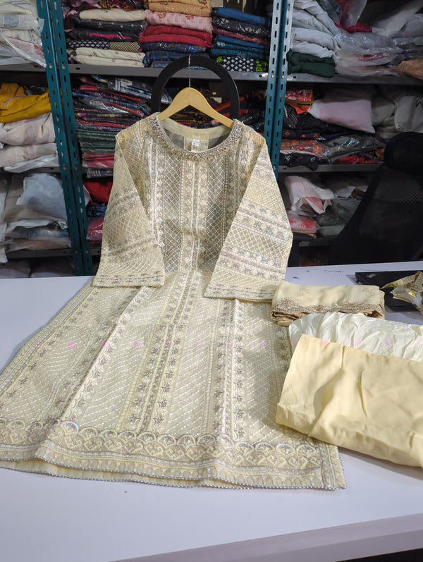 MnM Organza handwork dress 34