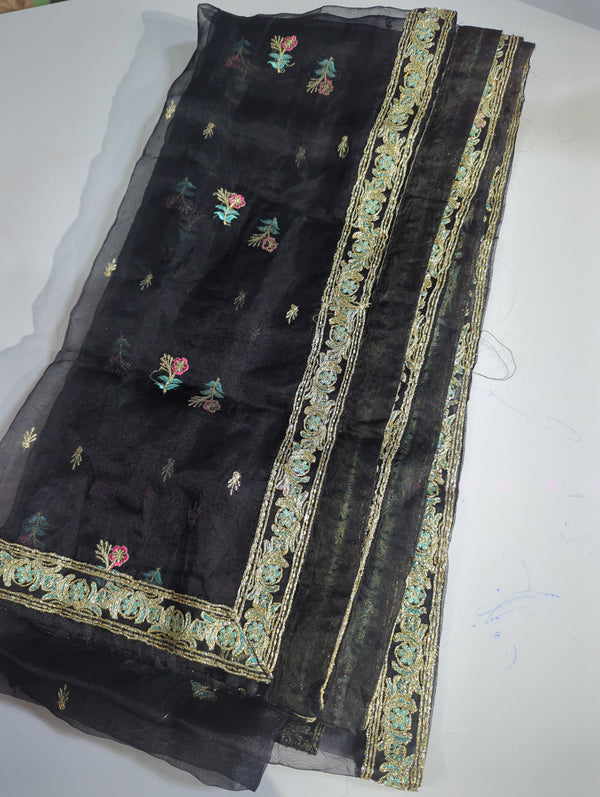 MnM Organza ready Dupatta 1560