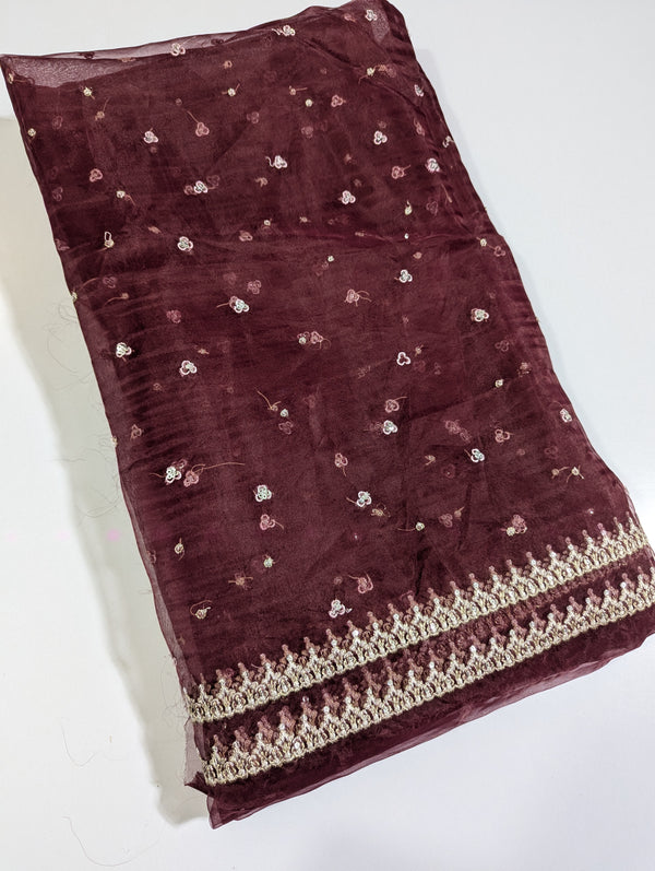 MnM Organza Dupatta 2108