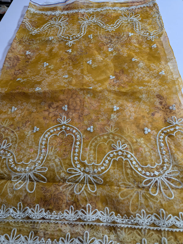 Baroque Embroided dupatta