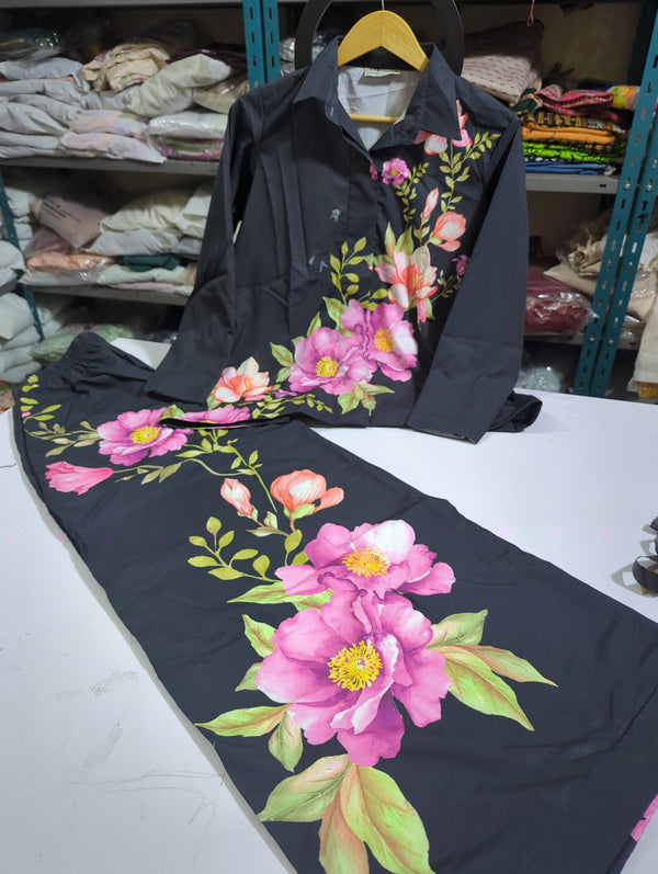 Afrozeh silk 2pcs Cord set 566