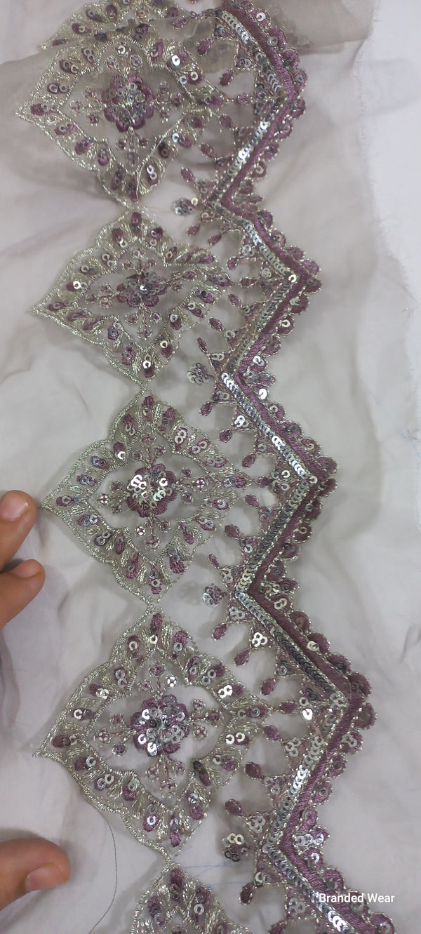 Organza border 2467