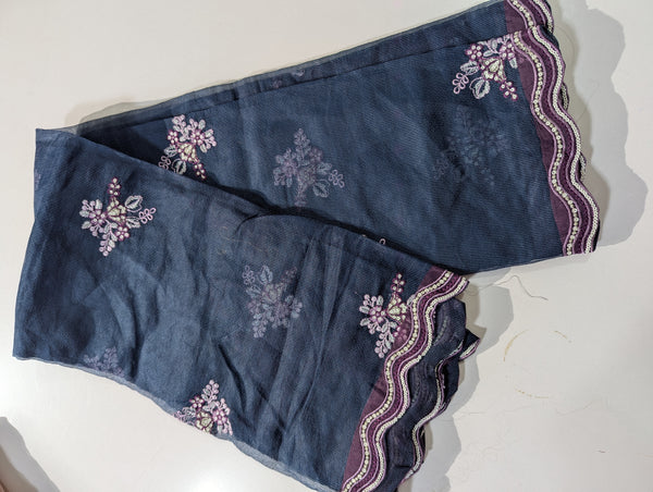 Ready to wear khadi Net Dupatta 3399