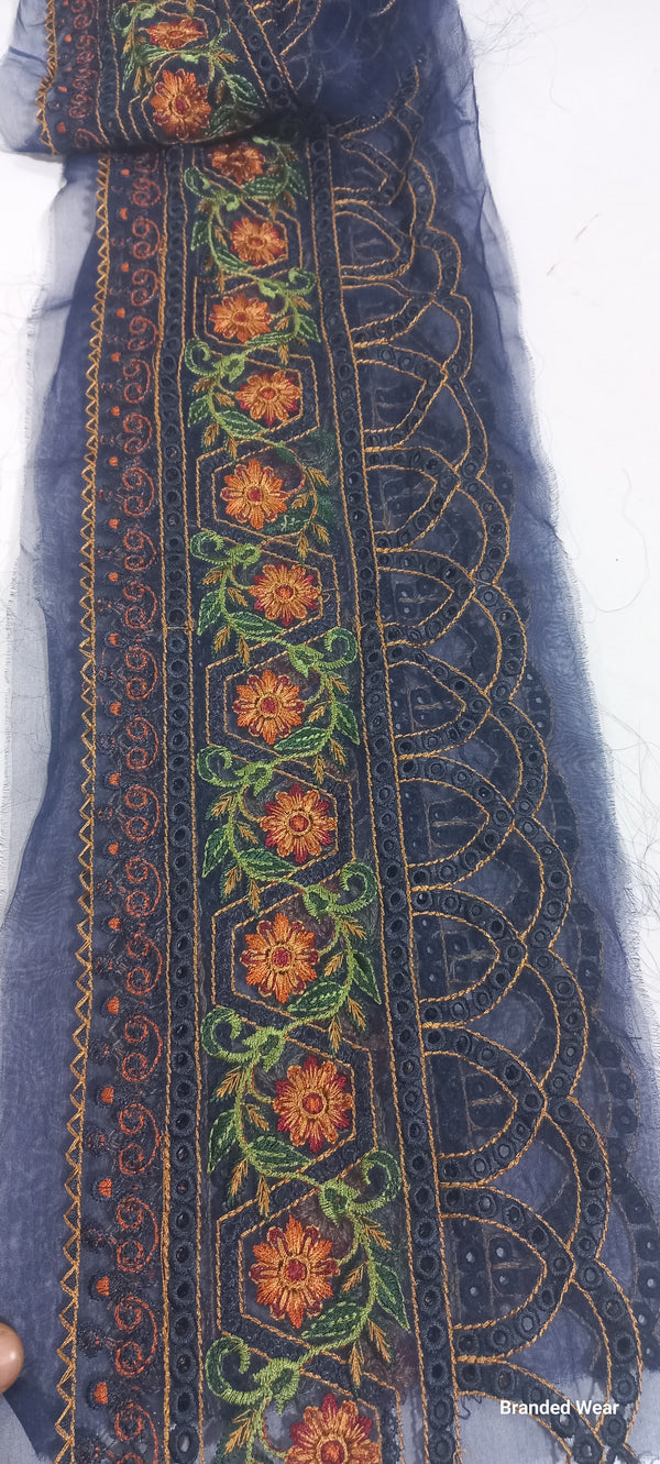 Organza Border 025
