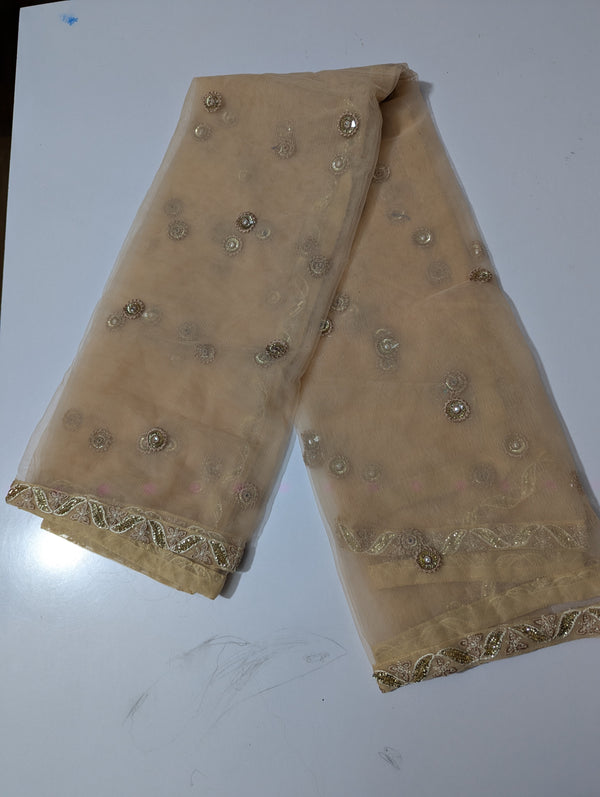 Ready to wear net dupatta 7754