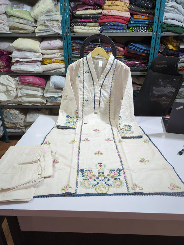 MnM khaddar 2pcs 4688