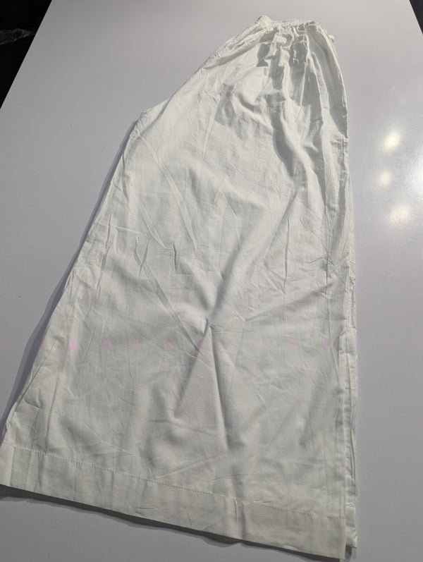 MnM lawn white Trouser 5021