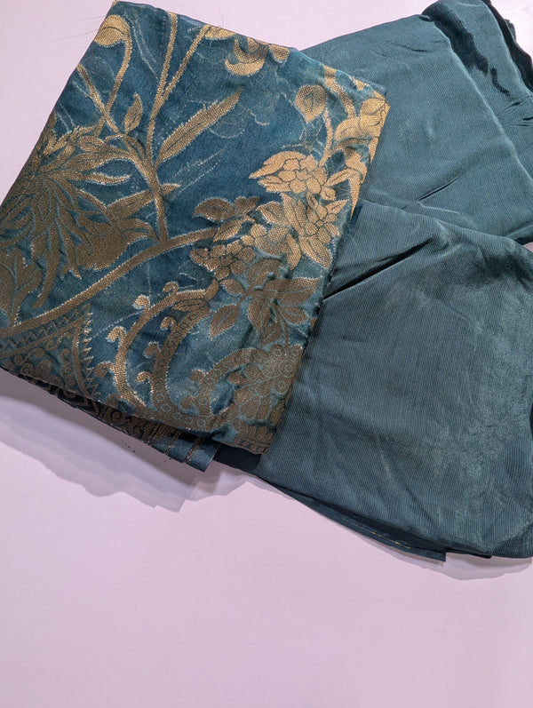 Baroque Silk 3pcs with Jacquard Dupatta
