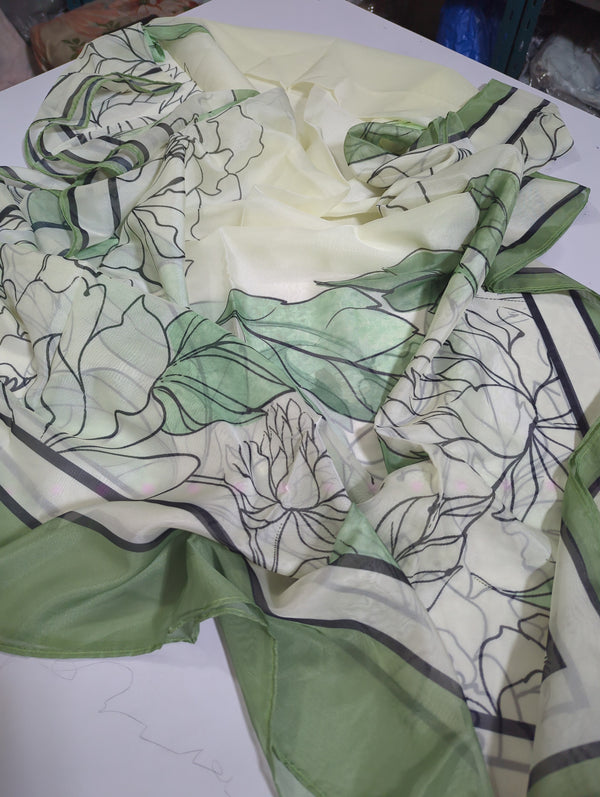 Afrozeh Silk dupptta