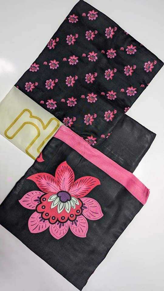 Nishat 3pc linen with linen shawl