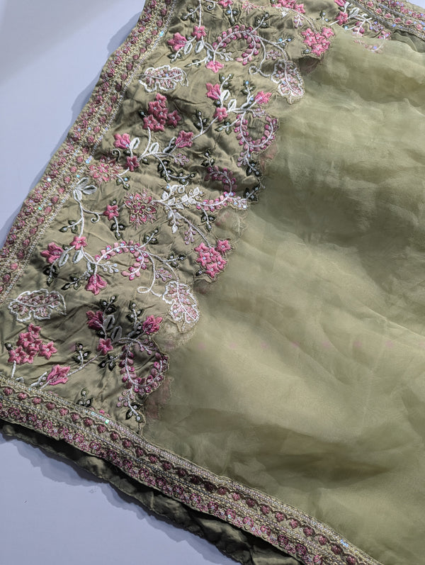 MnM Organza Dupatta 5621