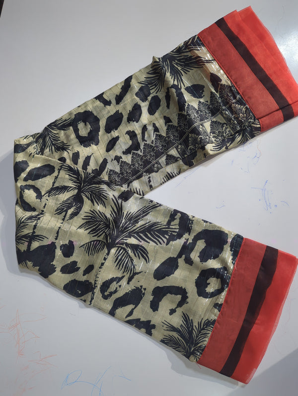 Ready to wear Silk Dupatta 076