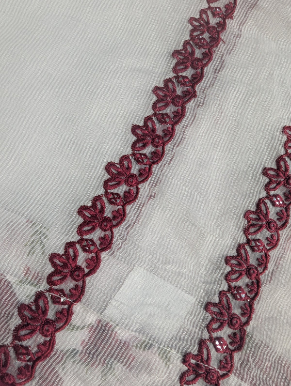 MnM ready Khaddi net Dupatta 5432