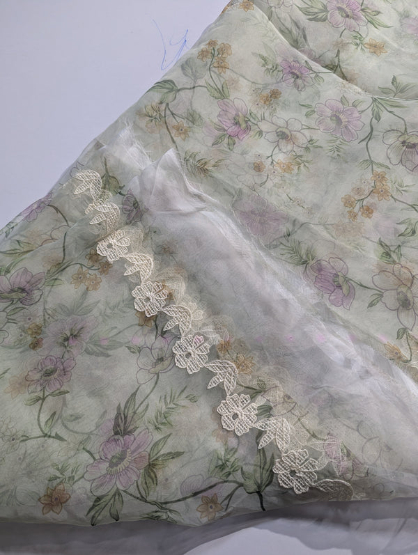 MnM Organza Dupatta 6046