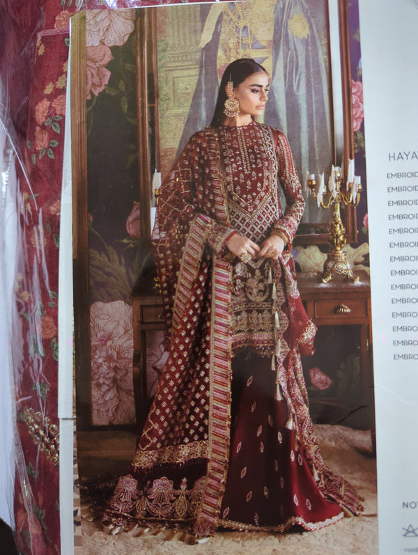 Afrozeh Hayat unstitched suit 7292